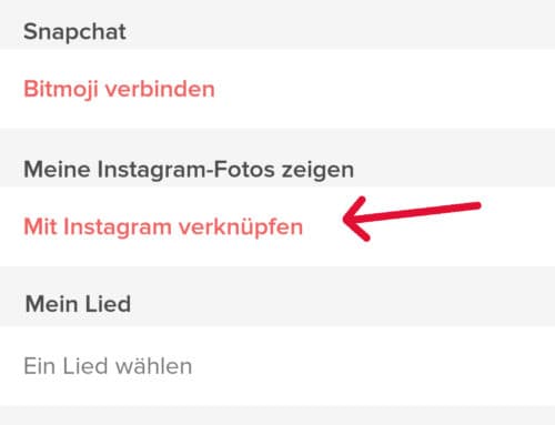 tinder mit instagram verbinden app 3
