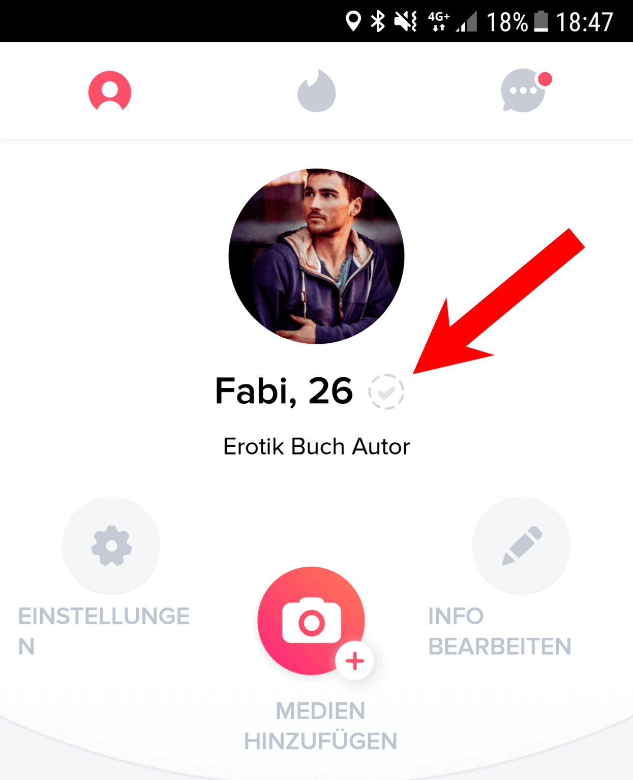 Was Bedeutet Der Blaue Stern Bei Tinder Tinder Verifizierung 2024: so bekommst du den blauen Haken [Anleitung]