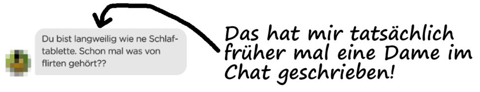 Richtig flirten im Chat mit Frauen [55 Screenshots Beispiele & Tipps]