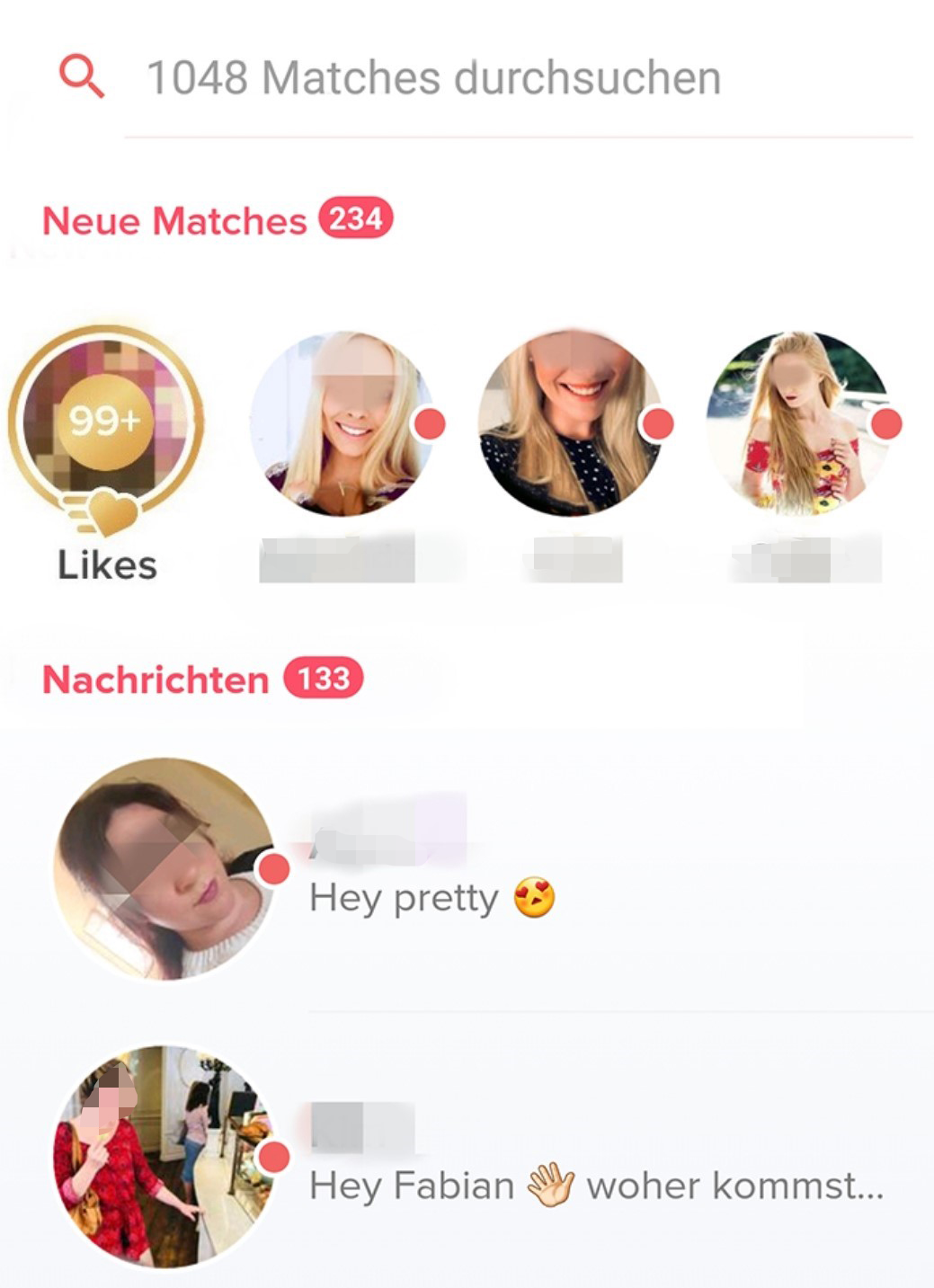 So viele Matches bekommt man mit einem guten Tinder Profil