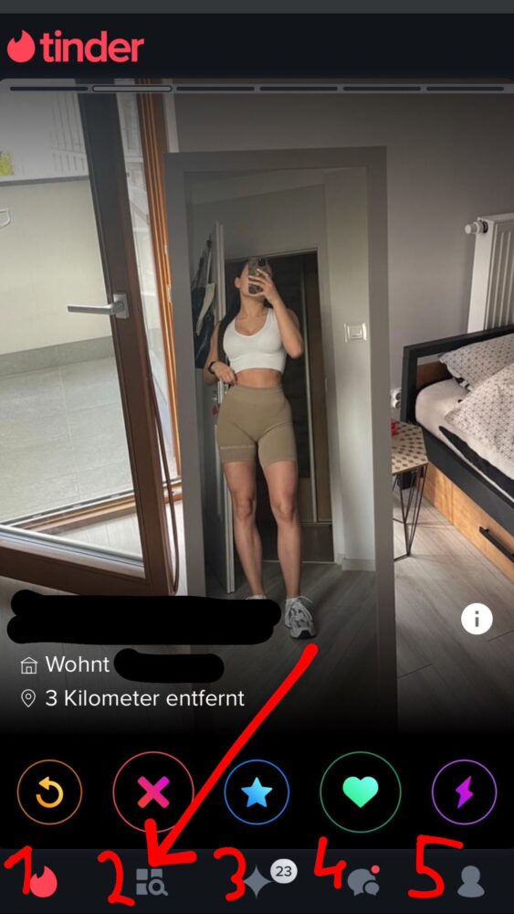 So funktioniert die Tinder Bedienung und Navigation mit Tinder Explore